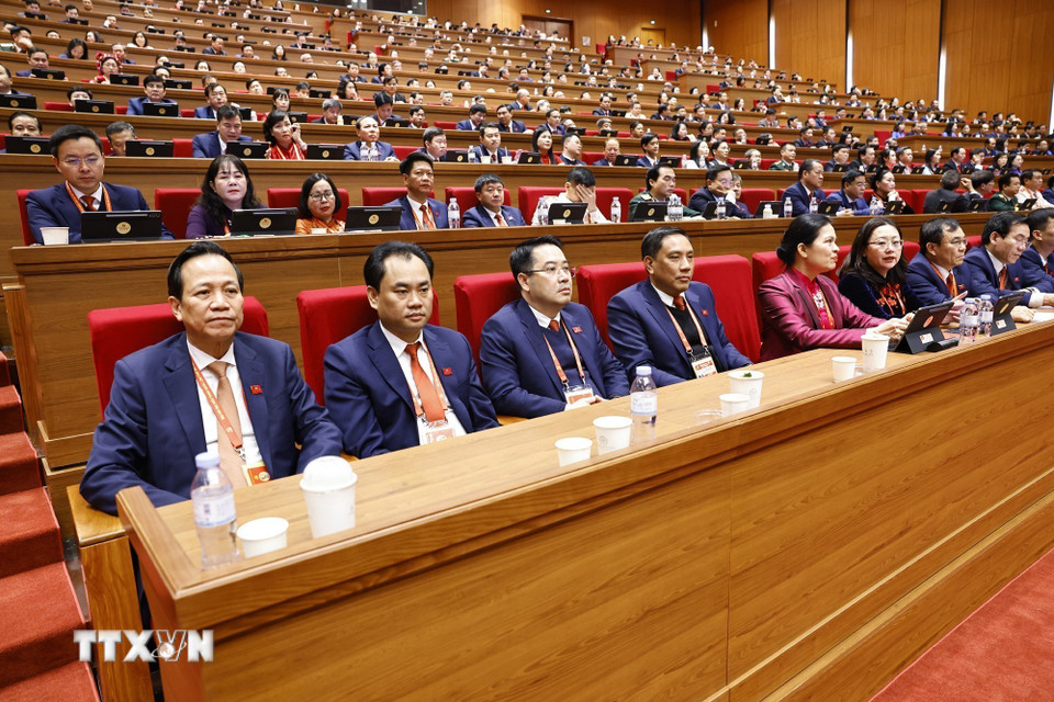 Toàn cảnh lễ Bế mạc Đại hội lần thứ XIV của Đảng Cộng sản Việt Nam- Ảnh 14.