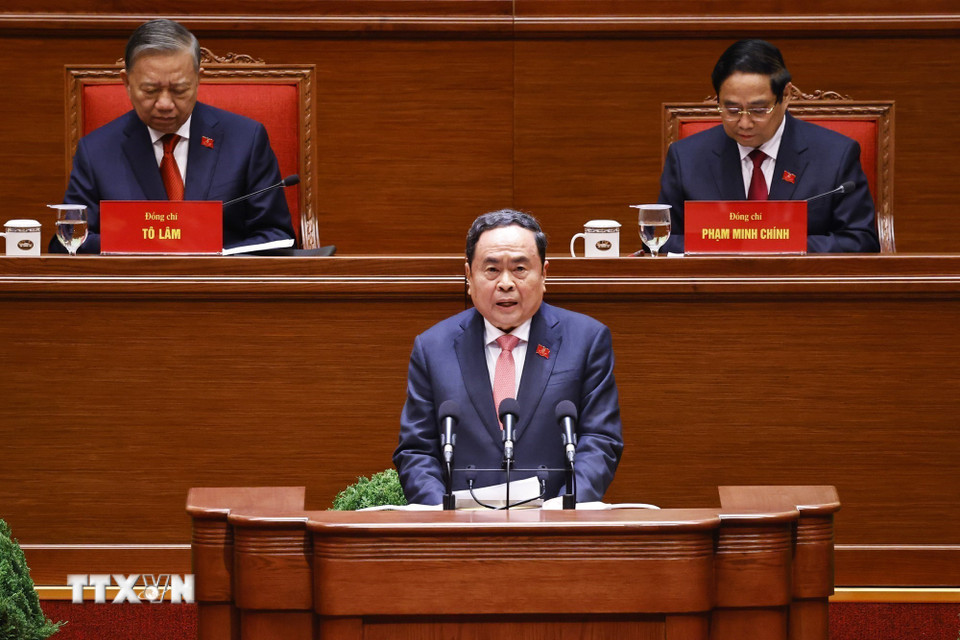 Toàn cảnh lễ Bế mạc Đại hội lần thứ XIV của Đảng Cộng sản Việt Nam- Ảnh 13.