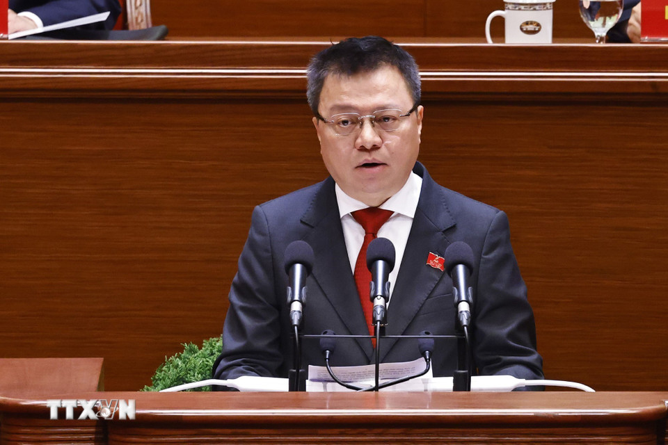 Toàn cảnh lễ Bế mạc Đại hội lần thứ XIV của Đảng Cộng sản Việt Nam- Ảnh 15.