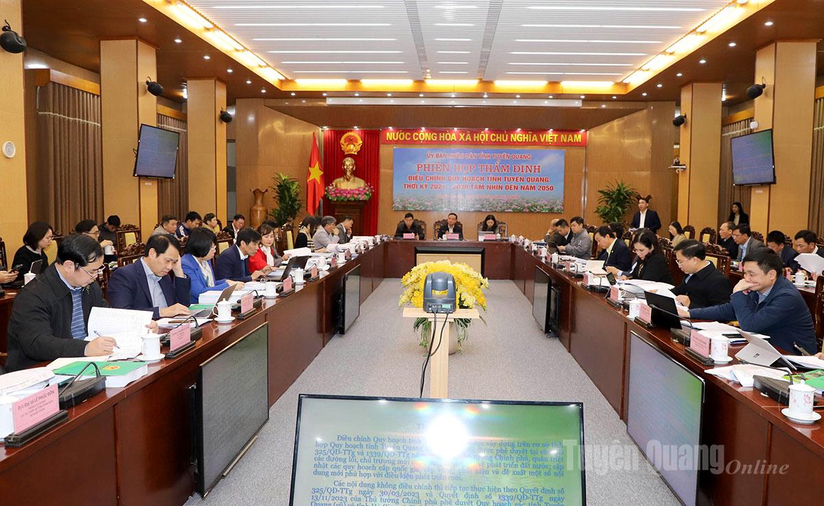 Thẩm định điều chỉnh Quy hoạch tỉnh Tuyên Quang thời kỳ 2021 -2030, tầm nhìn đến năm 2050- Ảnh 1.