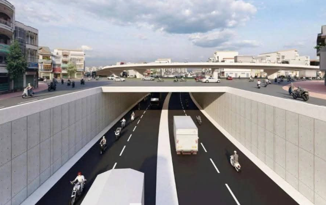 Thành phố giàu nhất Việt Nam bắt đầu thi công hầm chui nghìn tỷ, tuổi thọ lên tới 100 năm- Ảnh 2.