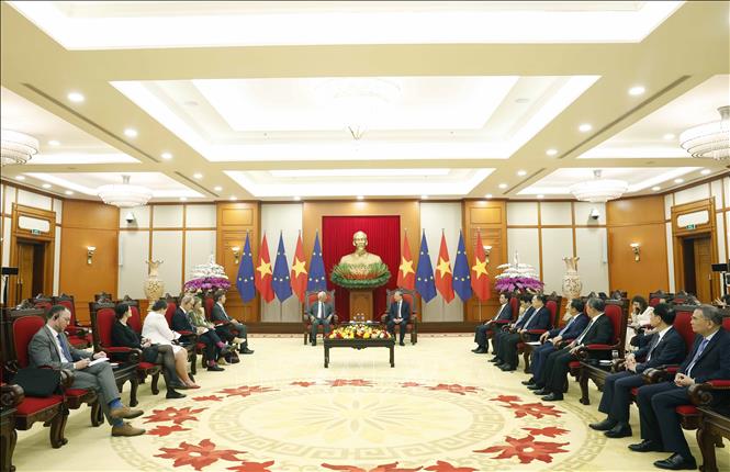 Tổng Bí thư Tô Lâm tiếp Chủ tịch Hội đồng châu Âu António Costa- Ảnh 4.