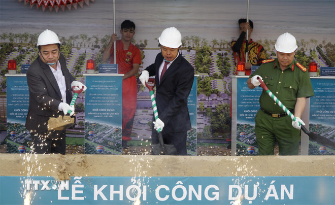 Đẩy nhanh tiến độ hoàn thành các dự án chào mừng Đại hội Đảng XIV- Ảnh 2.