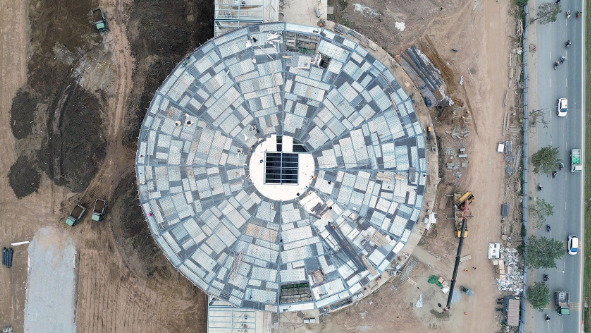 Mục sở thị bến xe khách thứ 7 hiện đại và thông minh nhất Hà Nội sắp đi vào hoạt động- Ảnh 1.