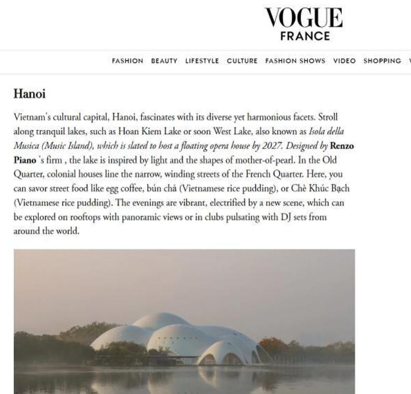 Tạp chí hàng đầu thế giới ca ngợi nhà hát thuộc top đắt đỏ nhất thế giới của Việt Nam, do huyền thoại ngành kiến trúc thiết kế- Ảnh 1. Tạp chí hàng đầu thế giới ca ngợi nhà hát thuộc top đắt đỏ nhất thế giới của Việt Nam, do huyền thoại ngành kiến trúc thiết kế- Ảnh 1.