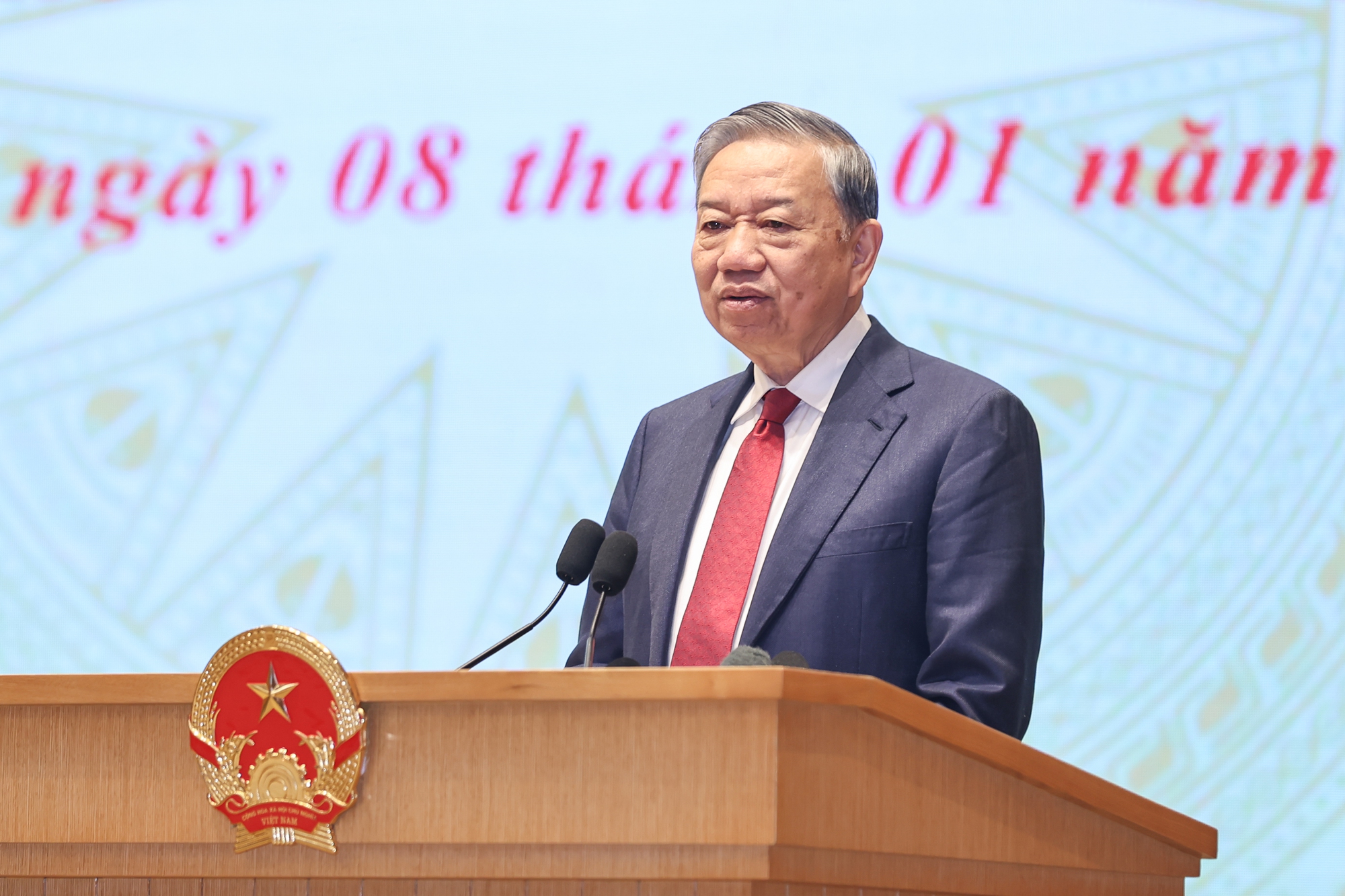 Phát biểu của Tổng Bí thư Tô Lâm tại Hội nghị tổng kết công tác năm 2025, triển khai công tác năm 2026 của Chính phủ và chính quyền địa phương

- Ảnh 1.