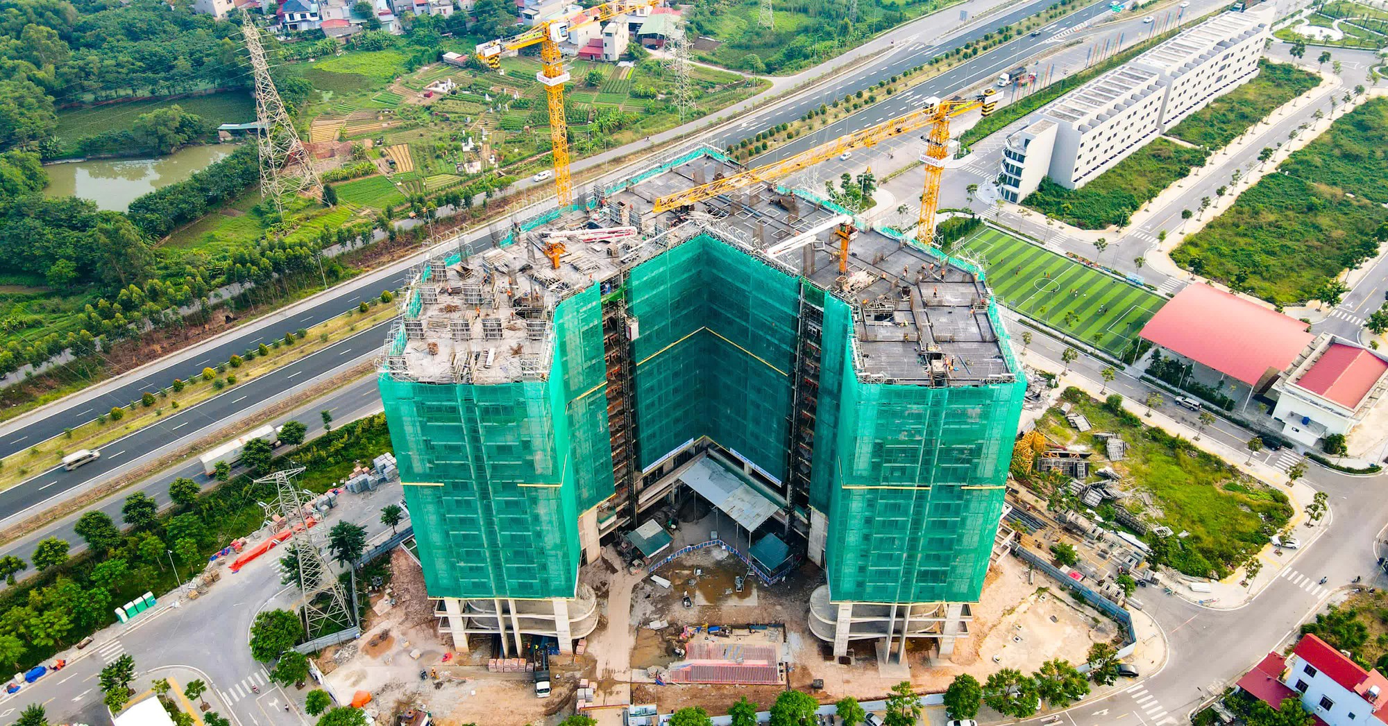Bắc Ninh: Cận cảnh nhà ở xã hội Parc Ville giá gần 22 triệu đồng/m2 tại phường Bắc Giang