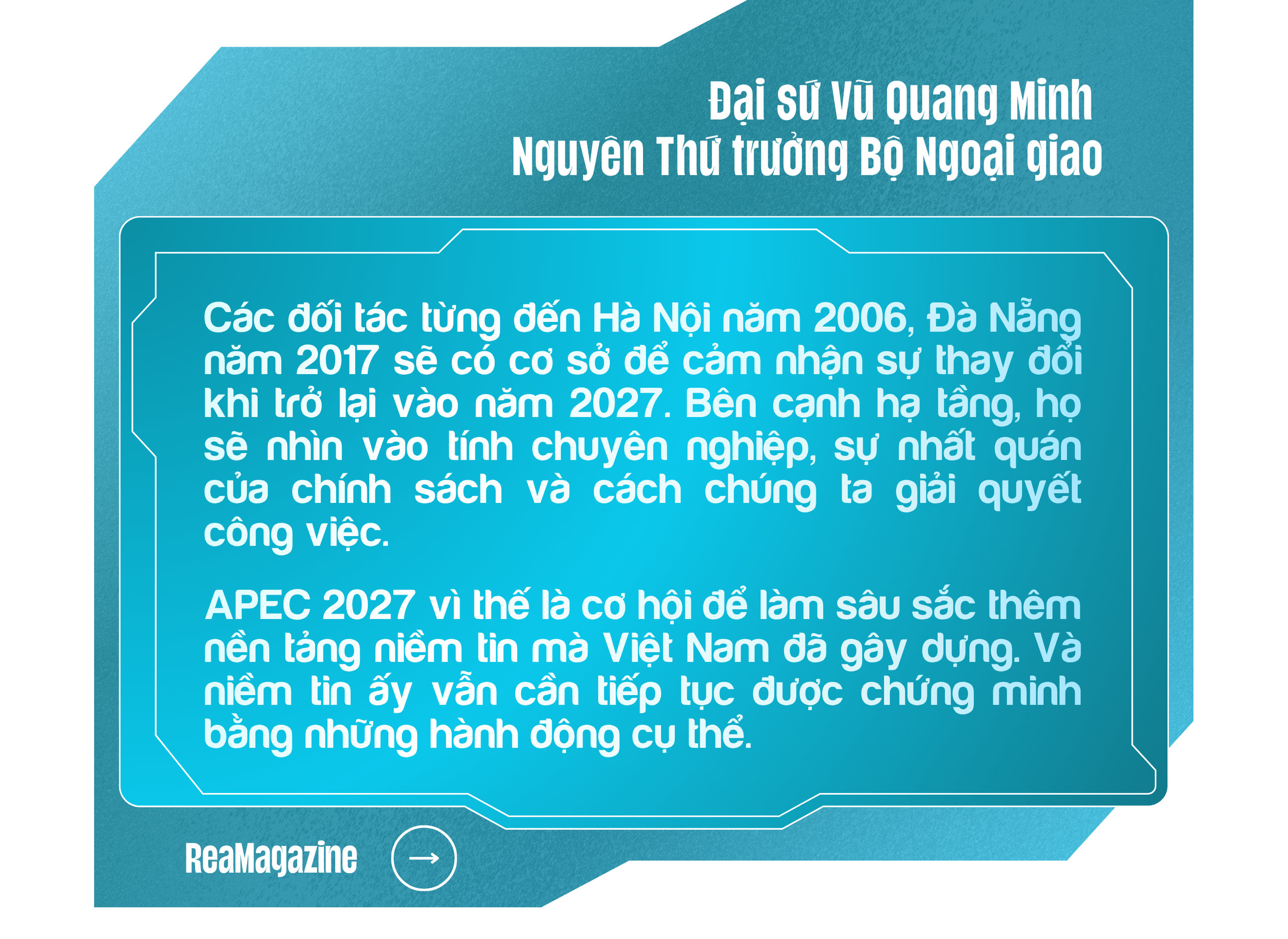 Đại sứ Vũ Quang Minh: APEC 2027 là dịp quan trọng để chứng minh năng lực Việt Nam - Ảnh 9.