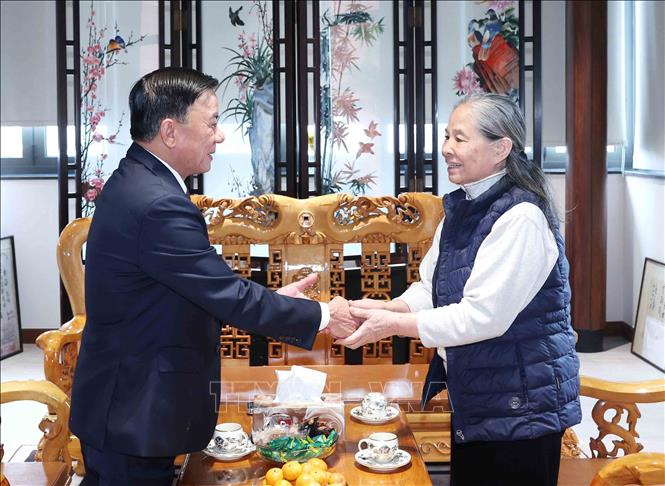 Thường trực Ban Bí thư Trần Cẩm Tú tri ân các đồng chí nguyên lãnh đạo Đảng, Nhà nước- Ảnh 2.