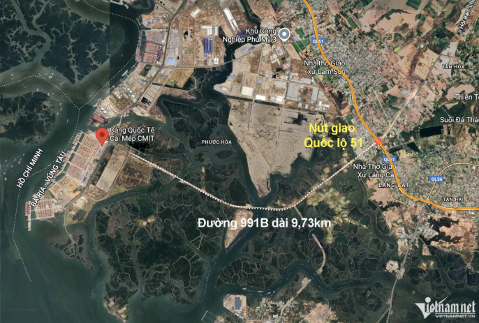 Tuyến đường 4.000 tỷ xuyên rừng ngập mặn, kết nối đến cảng nước sâu lớn nhất Việt Nam lùi thời hạn thông xe- Ảnh 1.