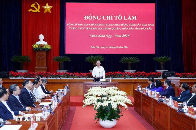 Tổng Bí thư Tô Lâm: Đắk Lắk phải trở thành đầu mối kết nối phát triển vùng- Ảnh 2.