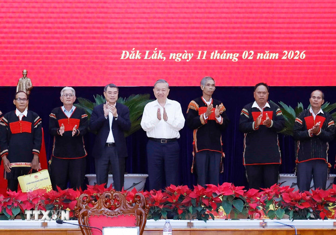 Tổng Bí thư Tô Lâm: Đắk Lắk phải trở thành đầu mối kết nối phát triển vùng- Ảnh 4.