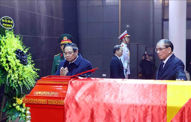 Lễ tang nguyên Phó Chủ tịch Hội đồng Bộ trưởng Đoàn Duy Thành- Ảnh 5.