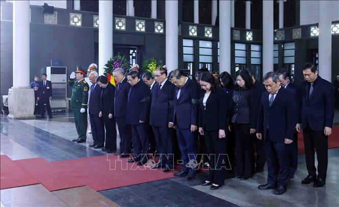 Lễ tang nguyên Phó Chủ tịch Hội đồng Bộ trưởng Đoàn Duy Thành- Ảnh 4.