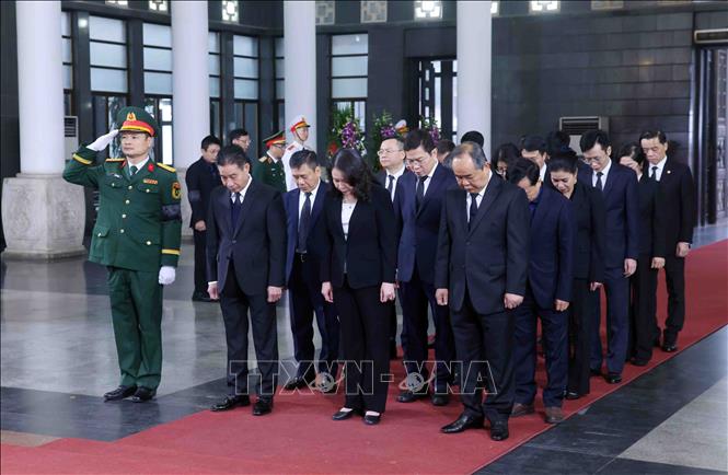 Lễ tang nguyên Phó Chủ tịch Hội đồng Bộ trưởng Đoàn Duy Thành- Ảnh 6.