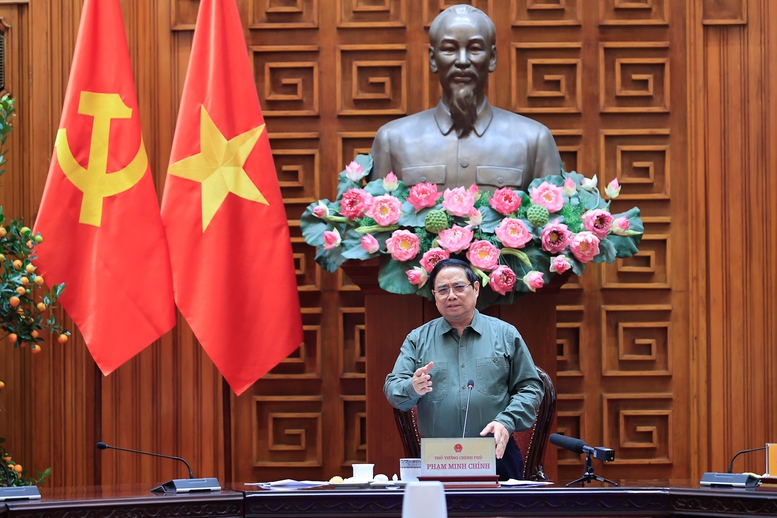 Thủ tướng Phạm Minh Chính tại phiên chỉ đạo