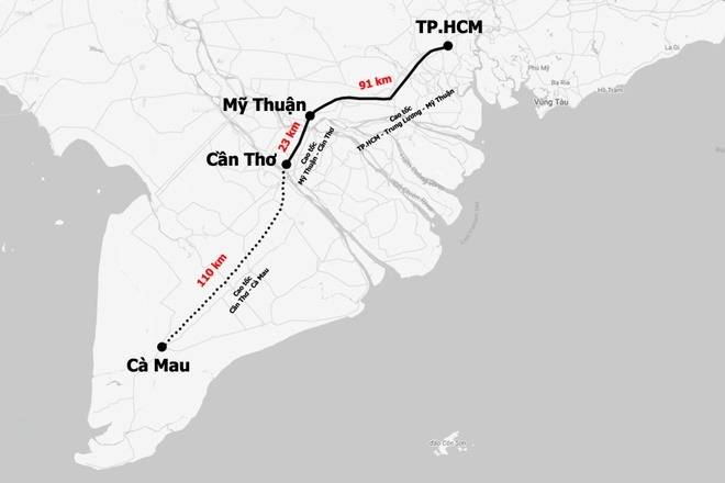 Sau ít tháng thông xe, cao tốc nối đến điểm cực Nam Tổ quốc được đề xuất ‘lên đời’ hoàn thiện- Ảnh 2.