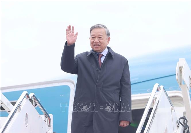 Tổng Bí thư đến Washington D.C, bắt đầu tham dự cuộc họp khai mạc Hội đồng Hòa bình về Gaza- Ảnh 1.