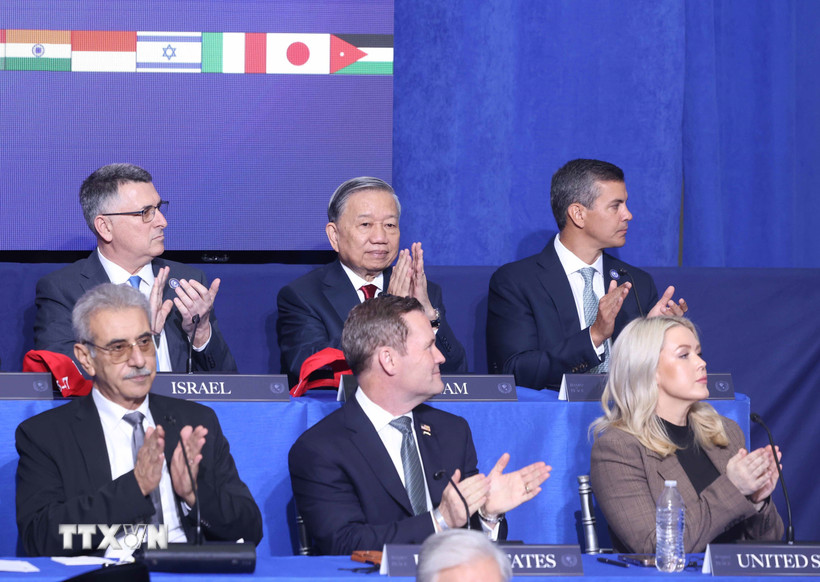 Tổng Bí thư Tô Lâm tham dự cuộc họp khai mạc Hội đồng Hòa bình về Dải Gaza- Ảnh 1.