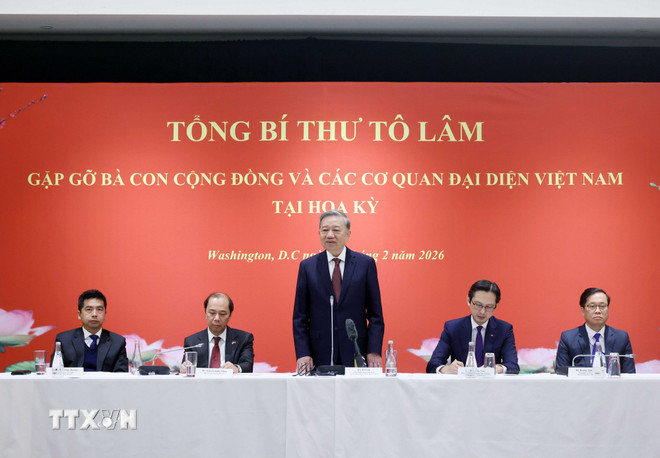 Tổng Bí thư Tô Lâm gặp gỡ bà con cộng đồng người Việt Nam tại Hoa Kỳ- Ảnh 3.