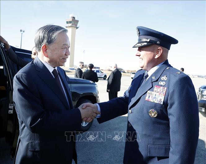 Tổng Bí thư Tô Lâm kết thúc chuyến tham dự Cuộc họp Khai mạc Hội đồng Hòa bình về Gaza- Ảnh 1.