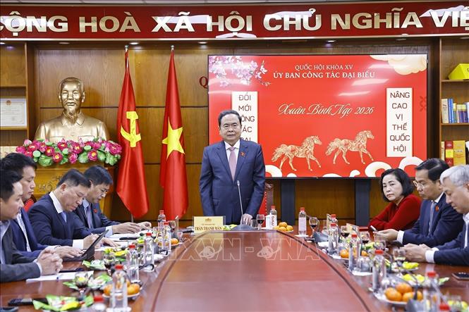 Chủ tịch Quốc hội Trần Thanh Mẫn giao nhiệm vụ cho các Ủy ban của Quốc hội- Ảnh 3.