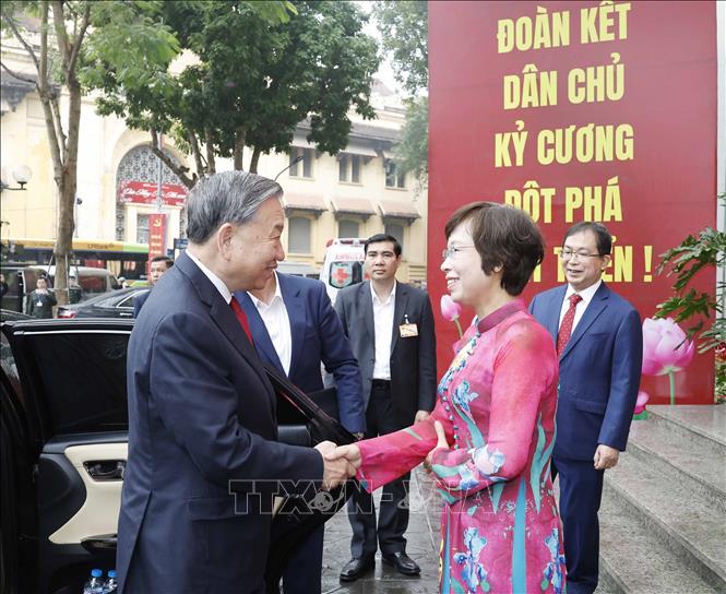 Tổng Bí thư Tô Lâm: TTXVN vươn lên ở tầm cao mới, xứng đáng là mạch máu thông tin tin cậy của đất nước- Ảnh 1. Tổng Bí thư Tô Lâm: TTXVN vươn lên ở tầm cao mới, xứng đáng là mạch máu thông tin tin cậy của đất nước- Ảnh 1.