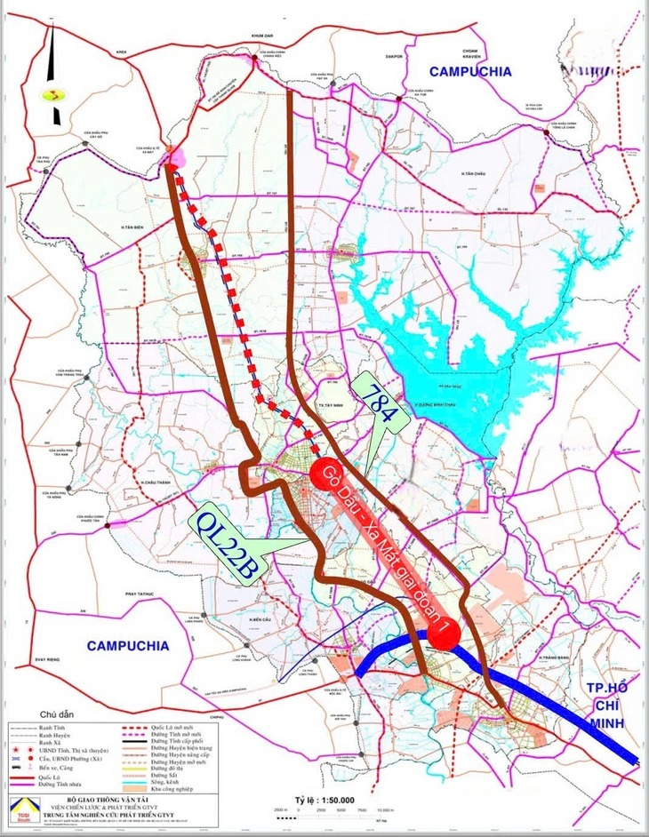 Tỉnh biên giới giáp Campuchia sắp là tuyến đường gần 10.000 tỷ đồng, khơi thông kết nối trung tâm Đông Nam Bộ- Ảnh 1.
