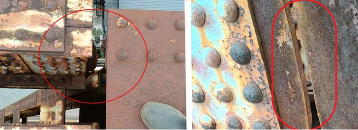 Một nhịp cây cầu thép có tuổi đời lớn nhất Việt Nam gặp sự cố- Ảnh 1.