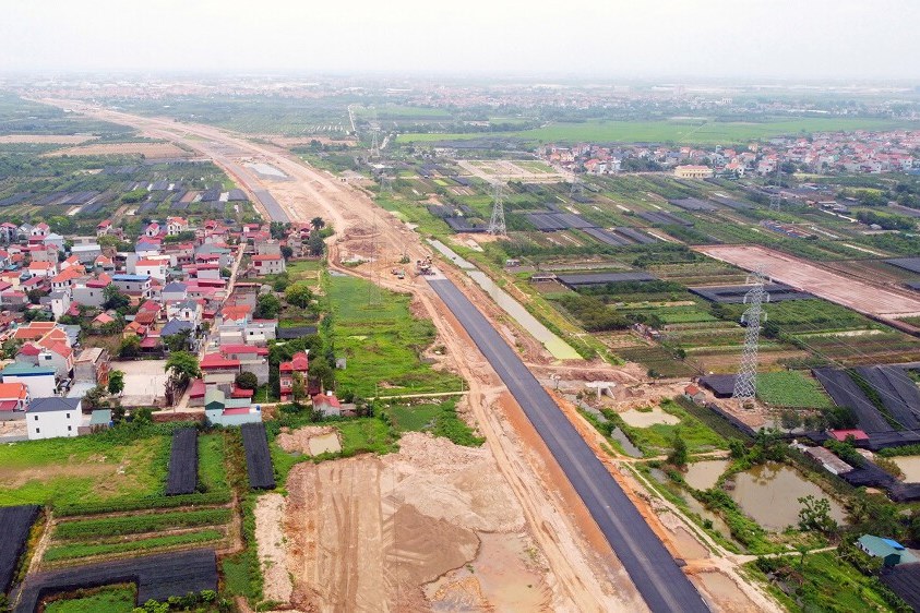 Diễn biến mới tại dự án đường Vành đai 4 - Vùng Thủ đô Hà Nội- Ảnh 2.