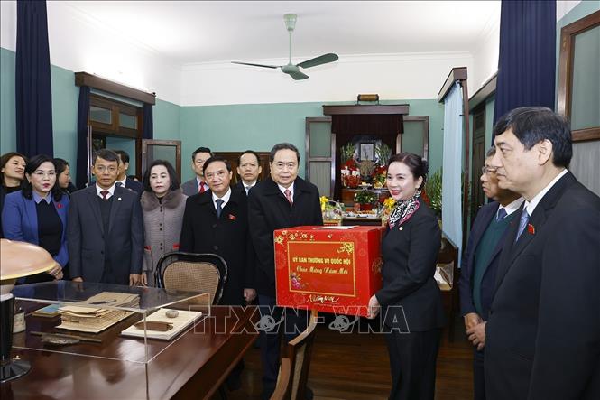 Chủ tịch Quốc hội Trần Thanh Mẫn dâng&nbsp;hương tưởng nhớ Chủ tịch Hồ Chí Minh tại Nhà 67- Ảnh 3.