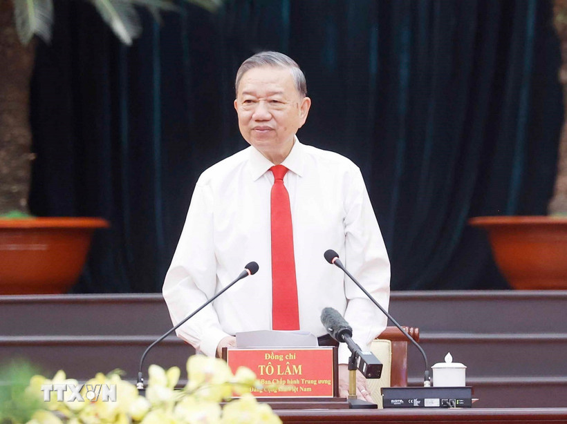 Tổng Bí thư: Thành phố Hồ Chí Minh cần tiếp tục vai trò dẫn dắt tăng trưởng- Ảnh 1.