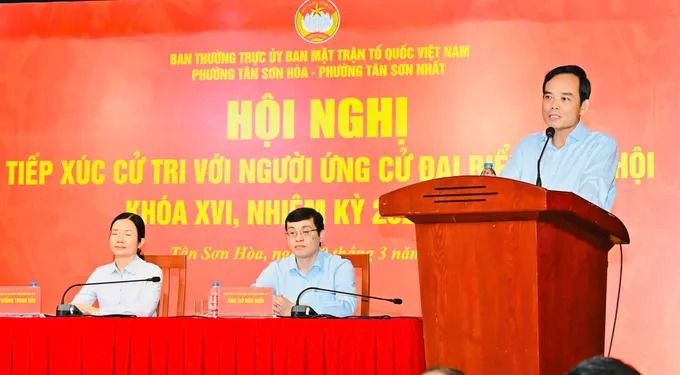 Hình ảnh tại buổi làm việc. Nguồn ảnh: Báo Sài Gòn Giải Phóng