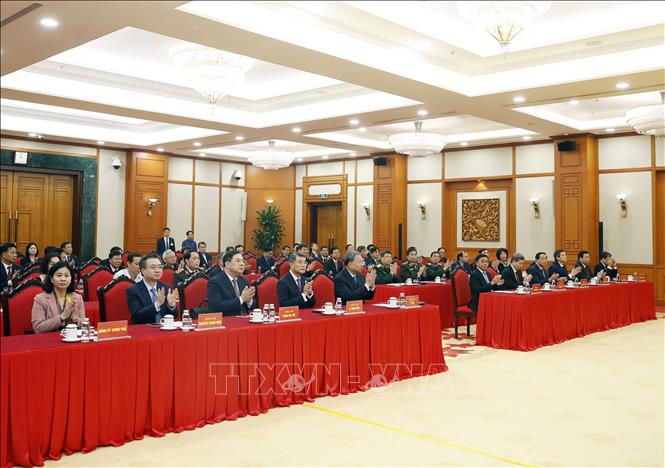 Tổng Bí thư Tô Lâm: Đưa công tác lý luận đồng hành với các nhiệm vụ lớn của Đảng, đất nước- Ảnh 1.