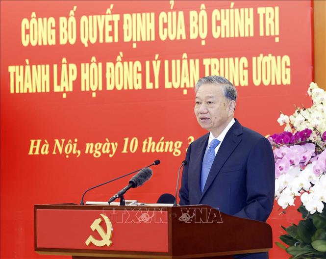 Tổng Bí thư Tô Lâm: Đưa công tác lý luận đồng hành với các nhiệm vụ lớn của Đảng, đất nước- Ảnh 2.