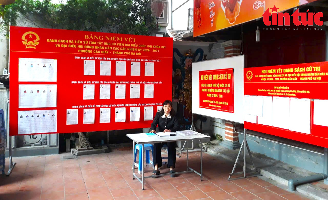 Thủ đô rộn ràng không khí đón ngày bầu cử- Ảnh 9.