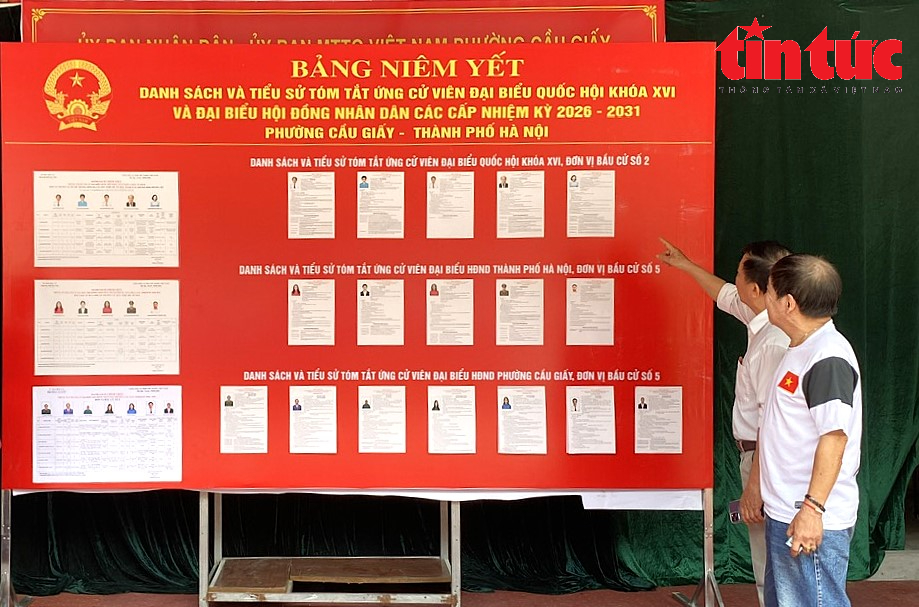 Thủ đô rộn ràng không khí đón ngày bầu cử- Ảnh 11.