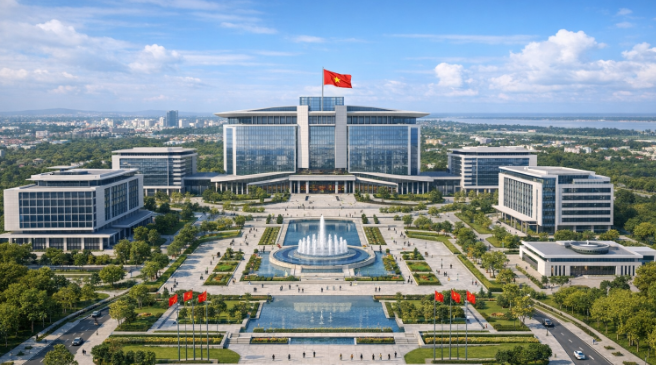 Tỉnh được mệnh danh là ‘Việt Nam thu nhỏ’ sẽ xây dựng trung tâm hành chính mới hơn 4.200 tỷ, phục vụ hơn 2.100 cán bộ- Ảnh 2.