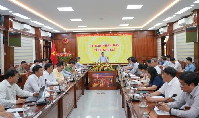 Hình ảnh tại buổi làm việc. Nguồn ảnh: Báo Gia Lai