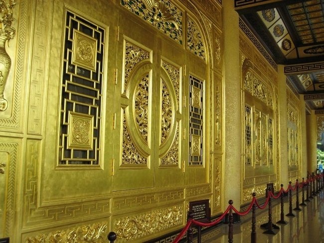 Công trình tâm linh 5.000m2 từng lớn nhất Việt Nam: Kiến trúc 'vuông - tròn', nằm trong khu du lịch lọt TOP Đông Nam Á, được dát vàng 24K- Ảnh 4.