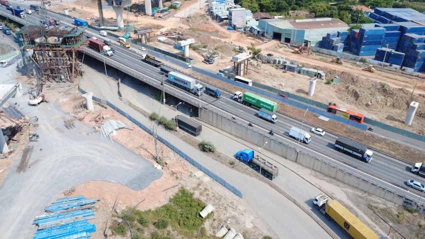 Chỉ 3 tháng nữa, chính thức thông xe nút giao hơn 1.800 tỷ phức tạp nhất đường vành đai kết nối 2 tỉnh thành miền Nam- Ảnh 1.