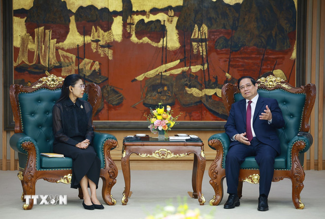 Thủ tướng Chính phủ Phạm Minh Chính tiếp Đại sứ Thái Lan tại Việt Nam- Ảnh 2.