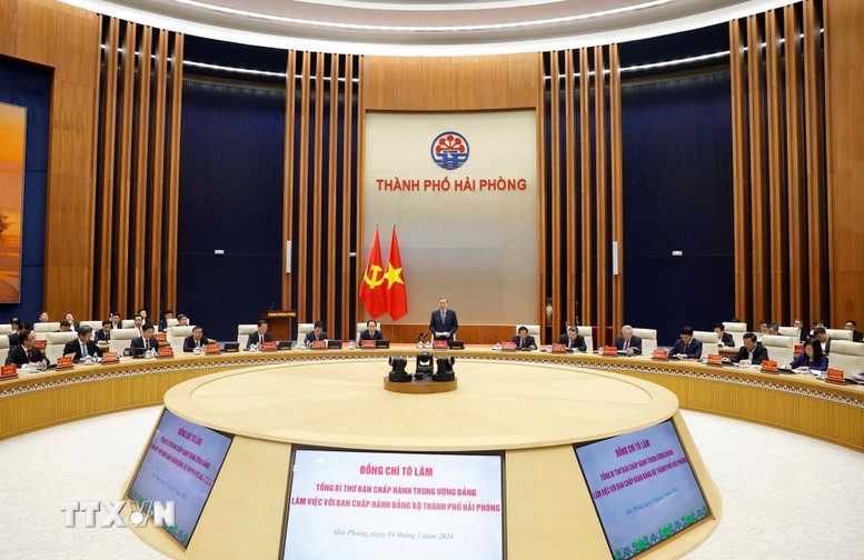 Hình ảnh tại buổi làm việc. Nguồn ảnh: TTXVN