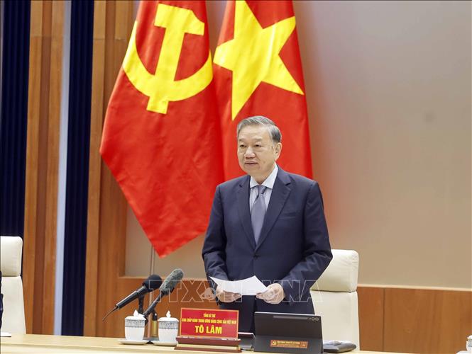 Tổng Bí thư Tô Lâm: Xây dựng thành phố Hải Phòng trở thành trung tâm công nghiệp và cảng biển hiện đại- Ảnh 3.