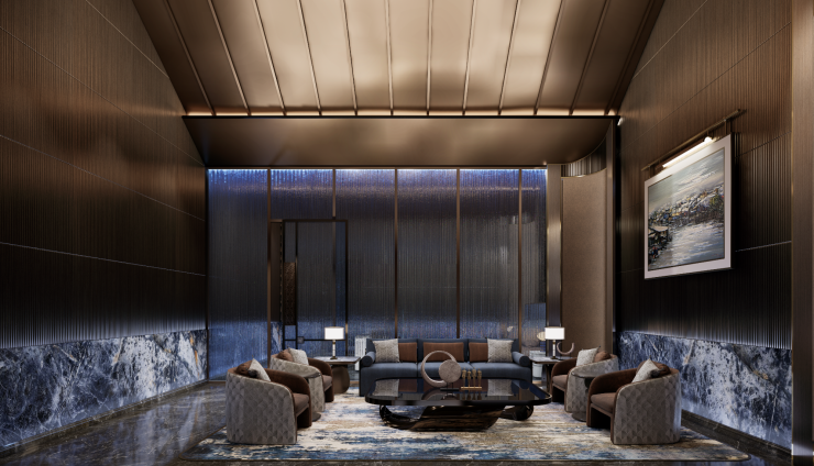 Khoảng 6 tháng nữa, Việt Nam sẽ có ga hàng không VIP: Đón được chuyên cơ quy mô 300 khách, cảm hứng thiết kế từ đại dương- Ảnh 3. Khoảng 6 tháng nữa, Việt Nam sẽ có ga hàng không VIP: Đón được chuyên cơ quy mô 300 khách, cảm hứng thiết kế từ đại dương- Ảnh 3.