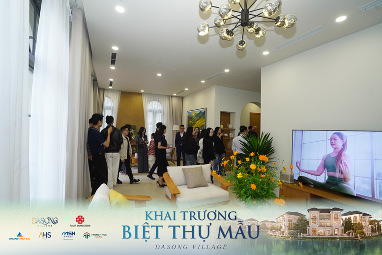 Khai trương biệt thự mẫu tại "thành phố biết thở" - Dasong Village- Ảnh 3.