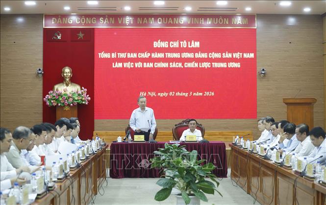 Tổng Bí thư Tô Lâm: Hoàn thiện "bản thiết kế tổng thể" cho mô hình tăng trưởng kinh tế hai con số- Ảnh 4. Tổng Bí thư Tô Lâm: Hoàn thiện "bản thiết kế tổng thể" cho mô hình tăng trưởng kinh tế hai con số- Ảnh 4.