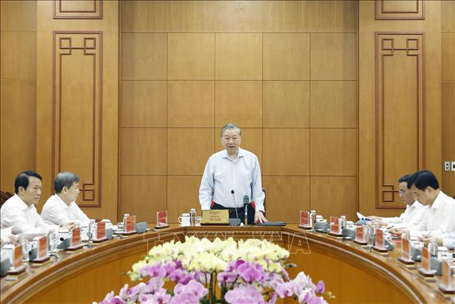 Tổng Bí thư Tô Lâm: Tiếp tục kiên quyết, kiên trì đấu tranh chống "giặc nội xâm"&nbsp;với tư duy, cách làm mới- Ảnh 2.