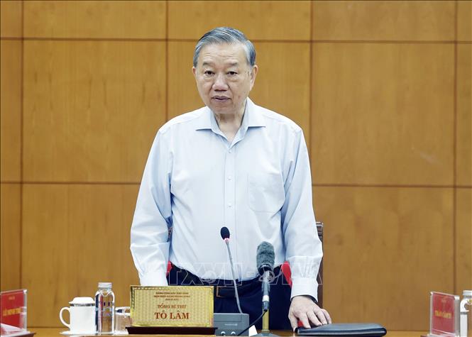 Tổng Bí thư Tô Lâm: Tiếp tục kiên quyết, kiên trì đấu tranh chống "giặc nội xâm"&nbsp;với tư duy, cách làm mới- Ảnh 3.