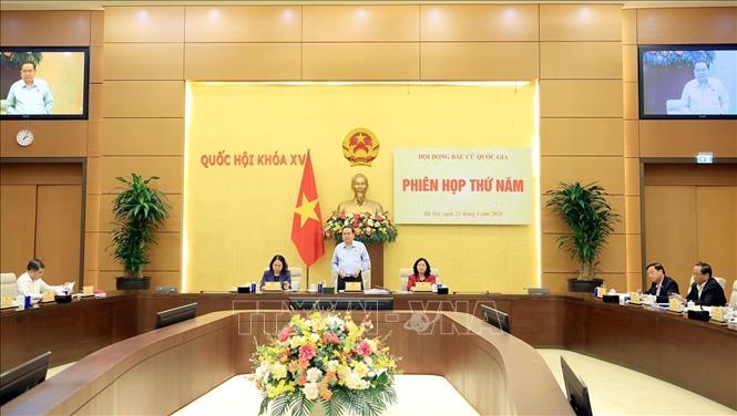 Thông qua Nghị quyết công bố kết quả bầu cử và danh sách những người trúng cử đại biểu Quốc hội khóa XVI- Ảnh 2. Thông qua Nghị quyết công bố kết quả bầu cử và danh sách những người trúng cử đại biểu Quốc hội khóa XVI- Ảnh 2.